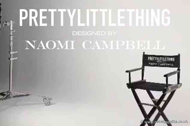 PrettyLittleThing to collaborate with Naomi Campbell