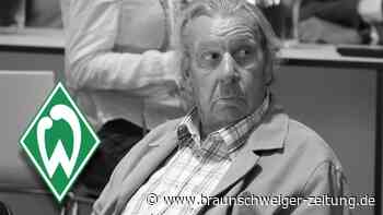 Werder Bremen trauert: Klub-Legende Höttges ist tot
