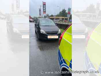Car involved in theft in Burnley seized near Whitefield Interchange