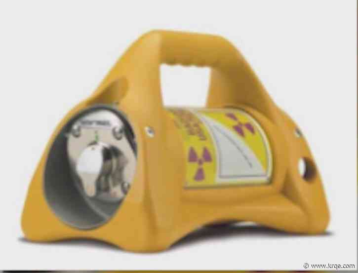 Authorities looking radiographic device lost near Jal