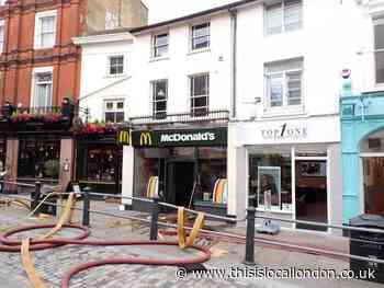 McDonald’s Richmond The Quadrant closed after fire