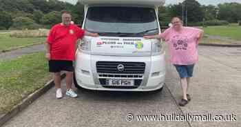 Vlogging Hull couple sell up to hit the road on nine-month trip following wife's tumour diagnosis