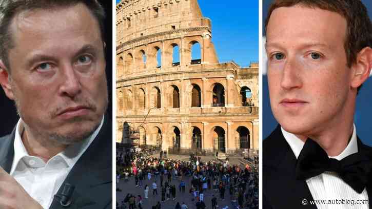 Elon Musk and Mark Zuckerberg's fight gets even stranger: Hold it in the Colosseum?
