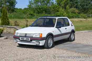 York: Peugeot 205 owned by Alf Wight, aka James Herriot, to be sold