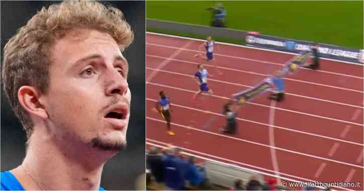 Attivisti per il clima in pista durante la gara dei 400 metri ostacoli: Sibilio deve rallentare – Video