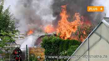 Brand in Kleingartenanlage: "Da geht einem der Trichter runter"