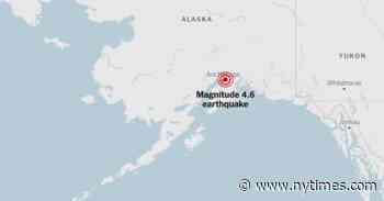 4.6-Magnitude Earthquake Shakes Alaska