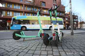 E-Scooter behindert Fußgänger: Stadt verschickt Knöllchen