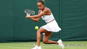 Leylah Fernandez takes Wimbledon opener in 3 sets against Ukrainian opponent