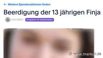 Dreiste Bettel-Masche im Internet: Betrüger wollen aus Tod von Finja (13) Profit schlagen – Vater außer sich