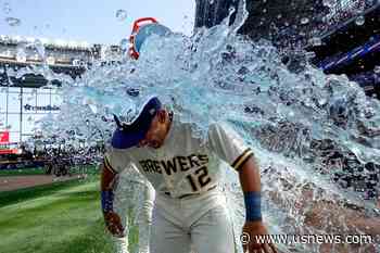 Jahmai Jones Delivers 3-Run Double in 1st Big League Appearance Since '21 in Brewers' Win Over Cubs