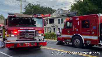 6 people displaced after Manchester structure fire