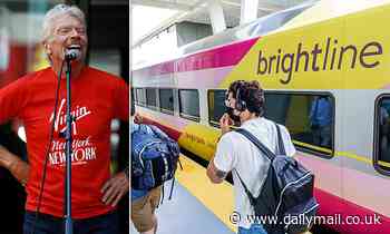 Virgin Enterprises begins High Court fight with US train operator after it pulled out of branding deal over claim's Richard Branson's brand was no longer 'of international high repute'