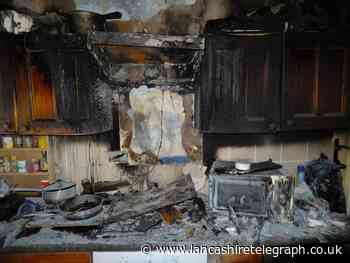 Lancashire fire service's new campaign to stop cooking fires