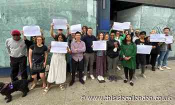 Harlesden protest against Silvertime Amusements casino