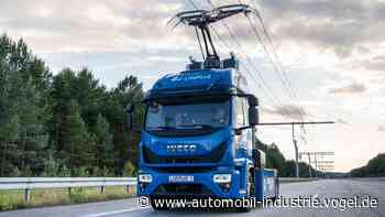 Oberleitungs-Stromabnehmer an Lkw nachrüsten