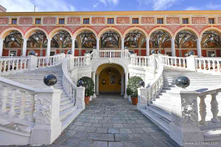 The Palais de Monaco Unveils a Fresh Look, By Restoring Recently Uncovered 16th-Century Frescoes