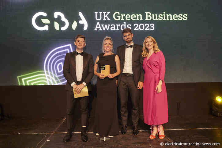Kensa Utilities wins the UK Green Business Award