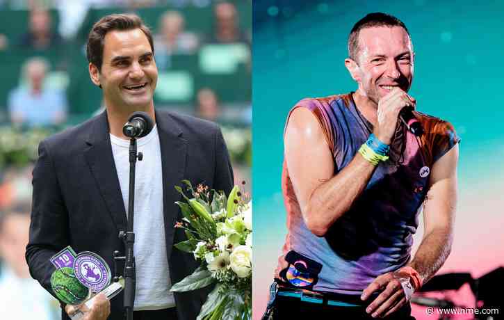 Watch Roger Federer join Coldplay on stage in Zurich