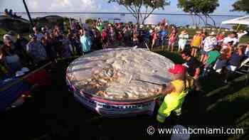 Florida Keys celebrate 200th birthday with world's largest key lime pie