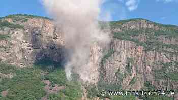 Direkt neben Brennerautobahn: Felssturz in Italien verursacht spektakuläre Staubwolke
