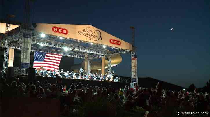 Austin Symphony holds concert and firework show