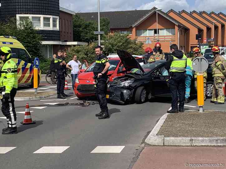 Twee gewonden bij aanrijding Zambezilaan/Purmerland