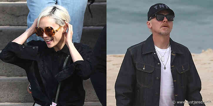 Pom Klementieff & Simon Pegg Take a Break From 'Mission: Impossible 7' Promo for a Beach Trip