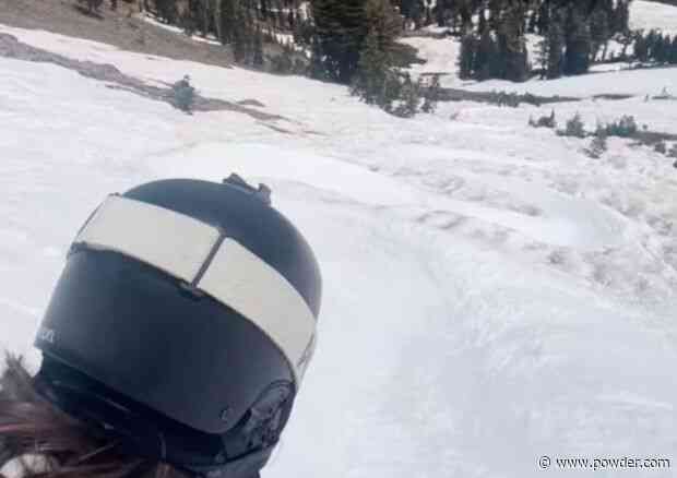 They're Still Skiing And Snowboarding In California