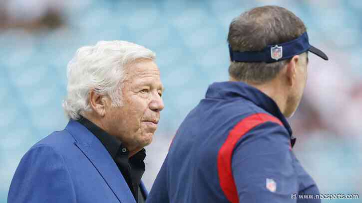 Tension seems to be on the rise for Bill Belichick, Robert Kraft