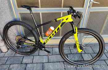 POL-PDTR: Diebstahl eines hochwertigen Mountainbikes