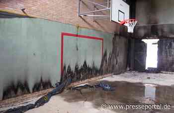 POL-EU: Zeugensuche nach Brand an Turnhalle
