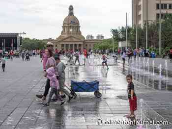 Edmonton weather: Cool enough to not be hot but hot enough to not be cold