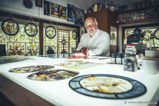 Joost Caen geridderd: hij verhief glas en licht tot kunst