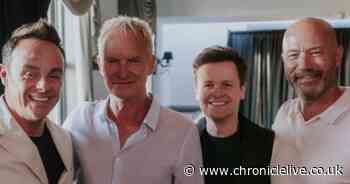 Alan Shearer joined by Sting and Ant and Dec for private party at  Newcastle rooftop bar
