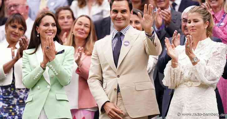 Der König von Wimbledon: Ehrung für Federer