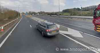 Recap: M5 slip road cleared after crash at Portishead
