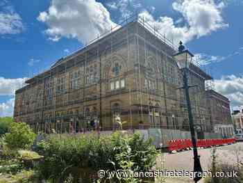 Blackburn cultural landmark's £500,000 roof replacement under way