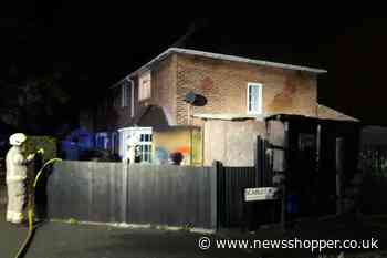 Waters Road Bromley: Garage fire after mattress set alight