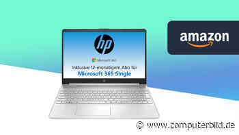 HP-Notebook mit 15,6 Zoll, Windows 11 und Office 365 für nur 249 Euro