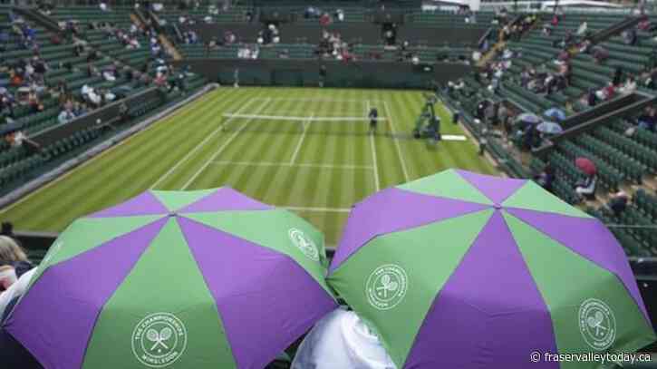 Waiting game continues for several Canadian players at rainy Wimbledon