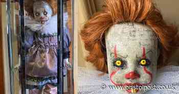 Single mum turns room into a 'shrine' to more than 300 'creepy dolls'