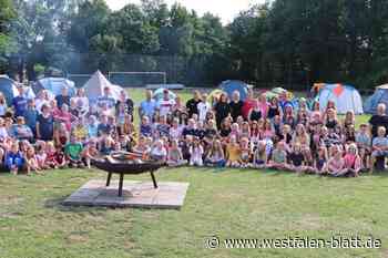Im Zeltlager in Delbrück-Lippling darf die knusprige Pizza nicht fehlen