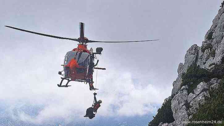 Bundeswehr-Soldaten vom Hochstaufen-Jagersteig gerettet und ein schwerer Radsturz am Teisenberg