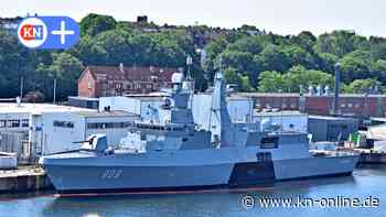 Neue Fregatte „Al Qadeer“ für Ägypten auf Probefahrt in Kiel  