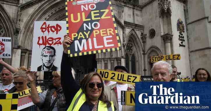 London mayor has no legal power to expand Ulez zone, high court told