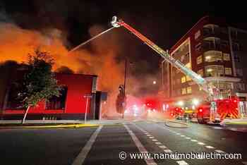 UPDATE: Vernon fire crews battling downtown blaze affecting multiple structures