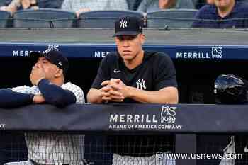 One Month Into Toe Injury, Aaron Judge Begins Hitting off a Tee but Says He's Unable to Run