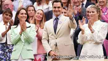 Der König von Wimbledon: Ehrung für Federer