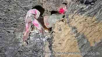 Italien: Forscherin in schwieriger Rettung aus Höhle befreit